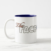 FaceGamer #1ファン|のマグ ツートーンマグカップ (左)