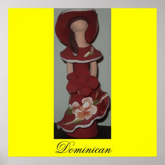 Faceless Dominican Ceramic Doll, Muneca sin Rostro ポスター (正面)
