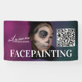 Facepainting Banner For Birthday Events Business  横断幕 (横)