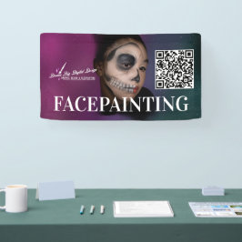 Facepainting Banner For Birthday Events Business 横断幕