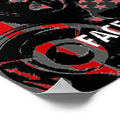 FACEPALMオリジナルアートプリント ポスター (角)