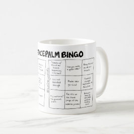 Facepalm Bingoの概要(A+Bカード) コーヒーマグカップ