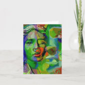 Faces computer art Mark Westerfield, card   カード (正面)