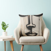 faces - Gesichter クッション (椅子)