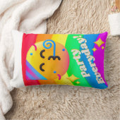 faces icons quotes ランバークッション (ブランケット)