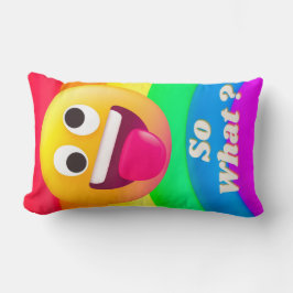 faces icons quotes ランバークッション