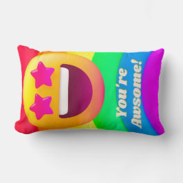 faces icons quotes ランバークッション