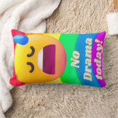 faces icons quotes ランバークッション (ブランケット)