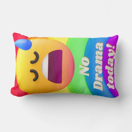 faces icons quotes ランバークッション (正面)