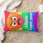 faces icons quotes ランバークッション (ブランケット)