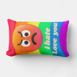 faces icons quotes ランバークッション