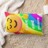 faces icons quotes ランバークッション (ブランケット)