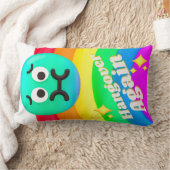 faces icons quotes ランバークッション (ブランケット)