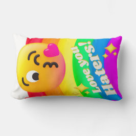 faces icons quotes ランバークッション