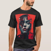 "Faces Within Faces" Tシャツ (正面)