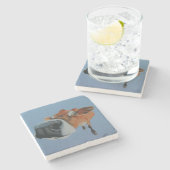 「Facetime ストーンコースター (横)