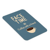FaceTime =友人とのコーヒー マグネット (右側)