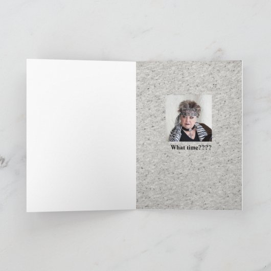 Facetiously Horrible Idea, oh ya? Card カード (内部)