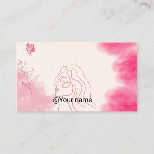 Facial Steamer Business Card 名刺 (裏面)