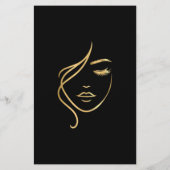 FACIAL TREATMENTS Aftercare flyer チラシ (裏面)