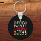 Facilities Manager Christmas Crew Matching Xmas キーホルダー (正面)