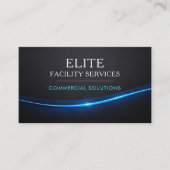 Facility Building Services QR Code 名刺 (正面)