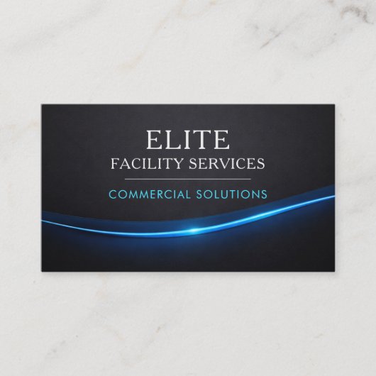 Facility Services 名刺 (正面)