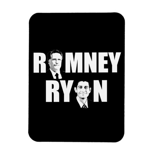 FACING ROMNEY RYAN WHITE.png マグネット (縦)