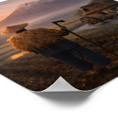 Facing the Mountain of Home – Art Print Japanese ポスター (角)