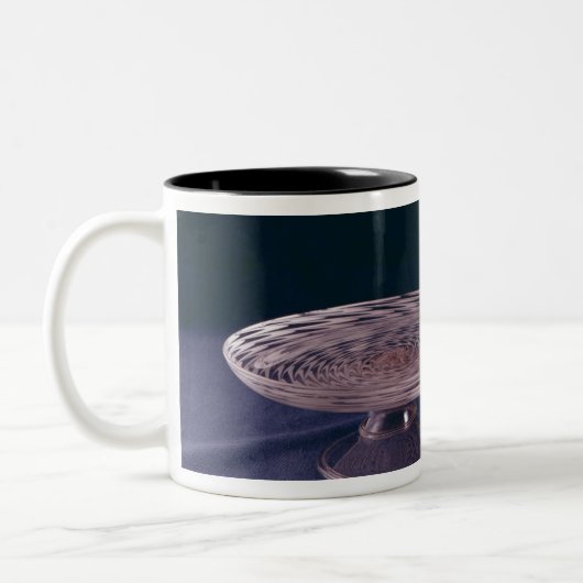 Facon de Veniseのlatticinioのtazza ツートーンマグカップ (左)