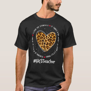 Facs先生分隊の管理感謝の週に戻る Tシャツ