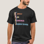 Facs Family and Consumer Science Facs先生戻る Tシャツ<br><div class="desc">Facsファミリーおよび消費者科学Facs先生新学期</div>