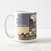 Fact Checkers | Absurd Wordplay Humor Classic コーヒーマグカップ (左)