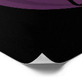 Fact Not Fig-tion Fig おもしろい Pun Dark BG ポスター (角)