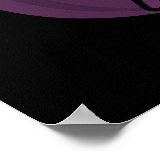 Fact Not Fig-tion Fig おもしろい Pun Dark BG ポスター (角)