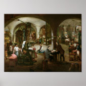 Factory in the Rue d'Aubagne, 1861 ポスター (正面)