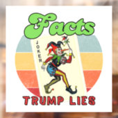 Facts Trump Lies ウィンドウサイン (シート2)