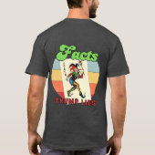 Facts Trump Lies T-Shirt Tシャツ (裏面)