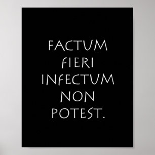 Factum fieri感染性非ポテスト ポスター