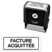 FACTURE ACQUITTÉE セルフインキングスタンプ (インサイチュ)