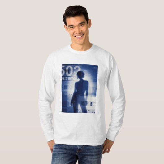 Faded Frequencies Tシャツ (正面フル)