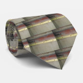 Faded Green, Red, Blue & Yellow rusted ネクタイ (ロール)