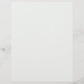 Faded white lily scrapbook paper (裏面)