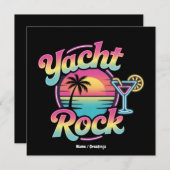 Faded Yacht Rock Boat Party – Smooth Sounds & Coas 招待状 (正面/裏面)