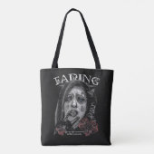 Fading - ゴシックストリートウェアデザイン トートバッグ (裏面)