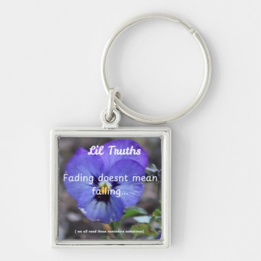 Fading Pansiy Lil Truth Remidner  キーホルダー (正面)