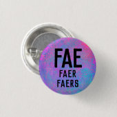 Fae Faer Faers 代名詞 缶バッジ (正面&裏面)