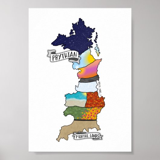 Fae Land Print ポスター (正面)