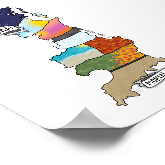 Fae Land Print ポスター (角)