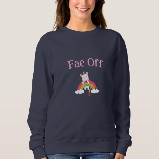 Fae Off sweatshirt スウェットシャツ (正面)